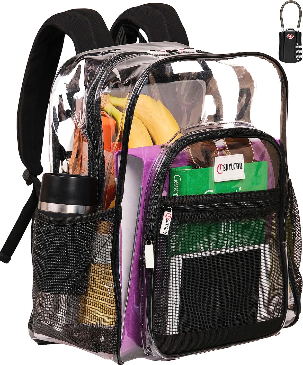 You are currently viewing Clear Backpack by SHYLERO – Spacious, Durable, and Stylish